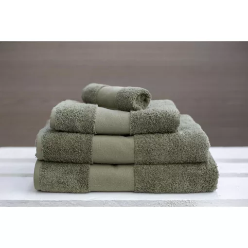 Uniszex törölköző Olima OL450 Olima Classic Towel -30X50, Olive