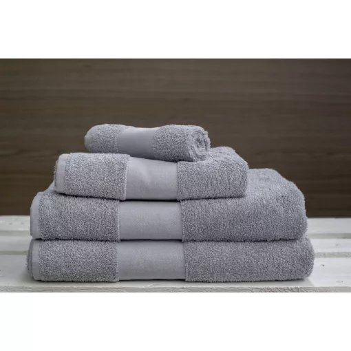 Uniszex törölköző Olima OL450 Olima Classic Towel -50X100, Powder Steel