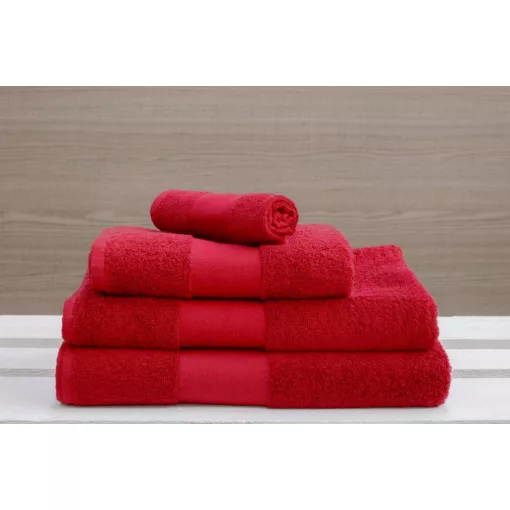 Uniszex törölköző Olima OL450 Olima Classic Towel -30X50, Red
