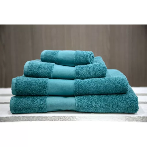 Uniszex törölköző Olima OL450 Olima Classic Towel -50X100, Turquoise Geode