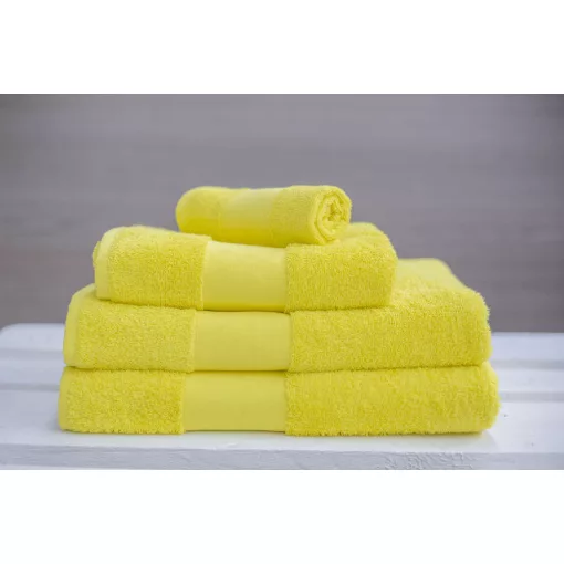 Uniszex törölköző Olima OL450 Olima Classic Towel -50X100, Yellow