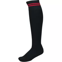 Uniszex zokni Proact PA015 Striped Sports Socks -31/34, Black/White