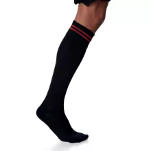 Uniszex zokni Proact PA015 Striped Sports Socks -31/34, Dark Royal Blue/Sporty Yellow