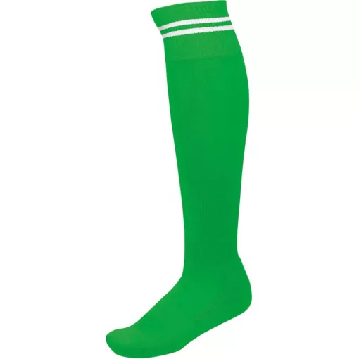 Uniszex zokni Proact PA015 Striped Sports Socks -47/50, Sporty Kelly Green/White