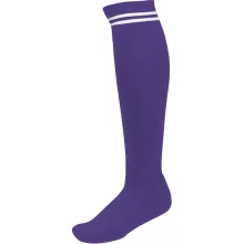 Uniszex zokni Proact PA015 Striped Sports Socks -27/30, Sporty Purple/White
