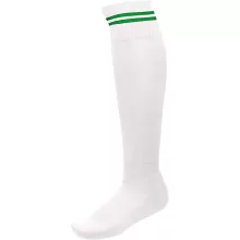Uniszex zokni Proact PA015 Striped Sports Socks -31/34, White/Dark Royal Blue