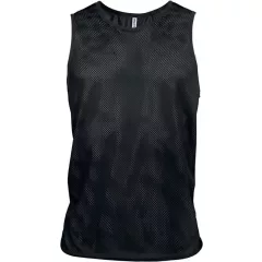   Uniszex Proact PA043 Multi-Sports Light Mesh Bib -L/XL, Black