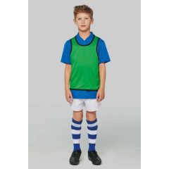 Gyerek Proact PA046 Kid S Reversible Rugby Bib -6/10, Lime/Spicy Orange