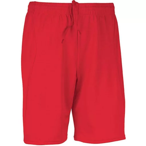 Férfi rövid nadrág Proact PA101 Sports Shorts -S, Sporty Red