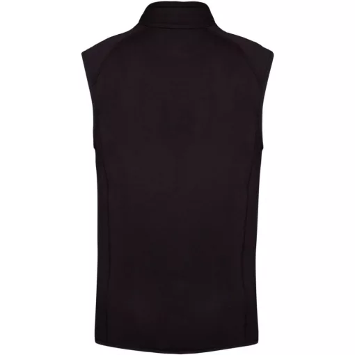 Uniszex kabát Proact PA235 Dual-Fabric Sleeveless Sports Jacket -S, Dark Royal Blue/Bl