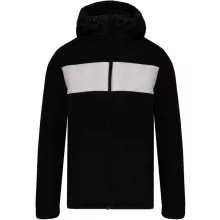 Uniszex kabát Proact PA240 Club Jacket -M, Black/White