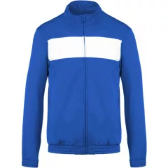 Gyerek Proact PA348 Kids Tracksuit Top -4/6, Sporty Royal Blue/White