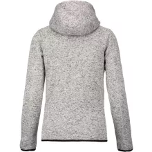 Női kabát Proact PA366 Ladies’ Heather Hooded Jacket -2XL, Light Grey Mélange