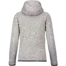 Női kabát Proact PA366 Ladies’ Heather Hooded Jacket -XL, Light Grey Mélange