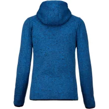 Női kabát Proact PA366 Ladies’ Heather Hooded Jacket -S, Light Royal Blue Mélange