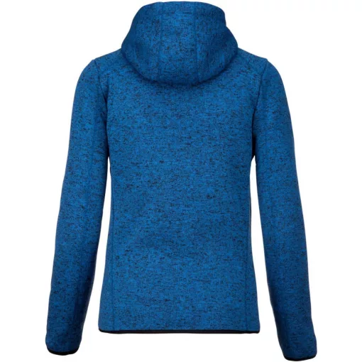 Női kabát Proact PA366 Ladies’ Heather Hooded Jacket -XS, Light Royal Blue Mélange