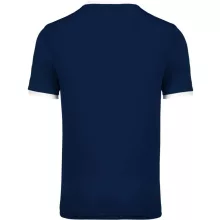 Férfi póló Proact PA4000 Adults Short-Sleeved Jersey -2XL, Sporty Navy/White