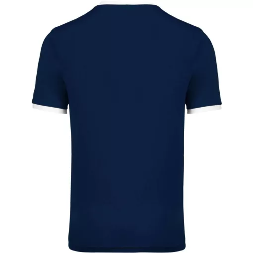 Férfi póló Proact PA4000 Adults Short-Sleeved Jersey -2XL, Sporty Navy/White