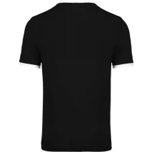 Gyerek póló Proact PA4001 Kids Short Sleeve Jersey -12/14, Black/White