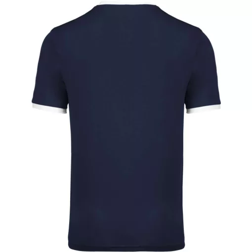 Gyerek póló Proact PA4001 Kids Short Sleeve Jersey -12/14, Sporty Navy/White