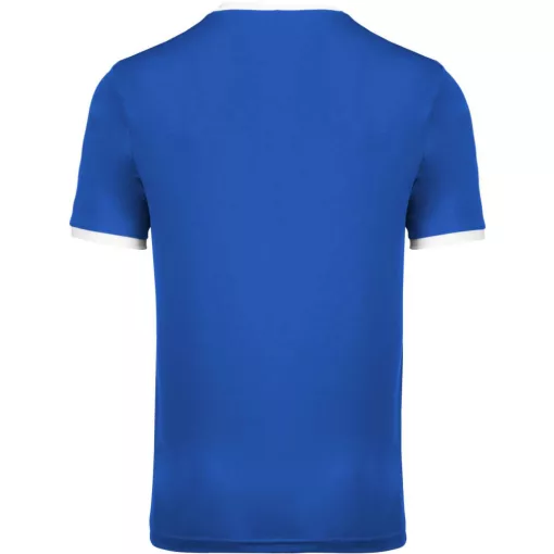 Gyerek póló Proact PA4001 Kids Short Sleeve Jersey -10/12, Sporty Royal Blue/White
