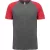 Uniszex póló Proact PA4010 Adult Triblend Two-Tone Sports Short-Sleeved T-Shirt -S, Gr