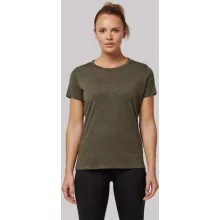 Női póló Proact PA4021 Ladies Triblend Round neck Sports T-Shirt -M, French Navy Heath
