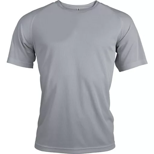 Férfi póló Proact PA438 Men S Short-Sleeved Sports T-Shirt -XS, Fine Grey
