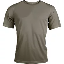 Férfi póló Proact PA438 Men S Short-Sleeved Sports T-Shirt -S, Olive
