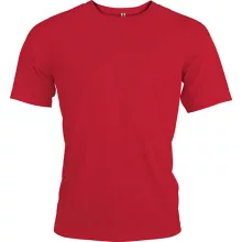 Férfi póló Proact PA438 Men S Short-Sleeved Sports T-Shirt -XS, Red
