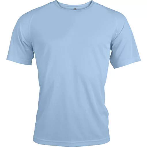 Férfi póló Proact PA438 Men S Short-Sleeved Sports T-Shirt -S, Sky Blue