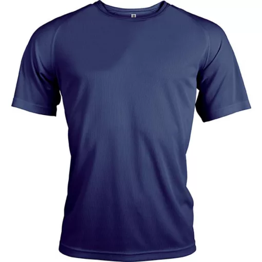 Férfi póló Proact PA438 Men S Short-Sleeved Sports T-Shirt -M, Sporty Navy
