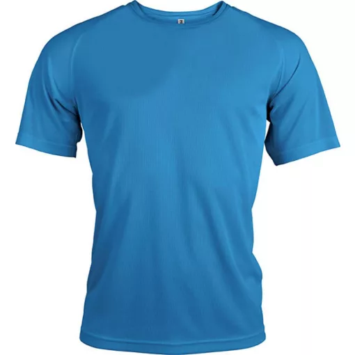 Férfi póló Proact PA438 Men S Short-Sleeved Sports T-Shirt -M, Sporty Royal Blue