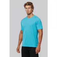 Férfi póló Proact PA438 Men S Short-Sleeved Sports T-Shirt -M, Sporty Royal Blue