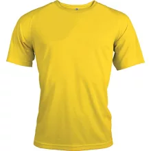 Férfi póló Proact PA438 Men S Short-Sleeved Sports T-Shirt -M, True Yellow