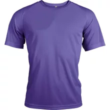 Férfi póló Proact PA438 Men S Short-Sleeved Sports T-Shirt -2XL, Violet