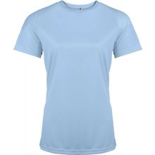Női póló Proact PA439 Ladies Short-Sleeved Sports T-Shirt -S, Sky Blue