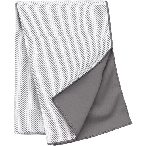 Uniszex törölköző Proact PA578 Refreshing Sports Towel -Egy méret, Icy White