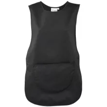 Női Premier PR171 Women S pocket Tabard -S, Black