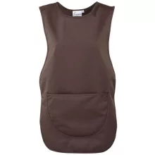 Női Premier PR171 Women S pocket Tabard -S, Brown