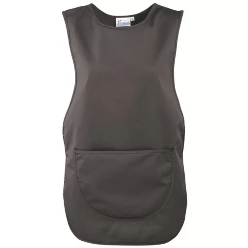 Női Premier PR171 Women S pocket Tabard -XL, Dark Grey