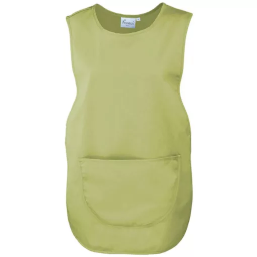 Női Premier PR171 Women S pocket Tabard -M, Lime