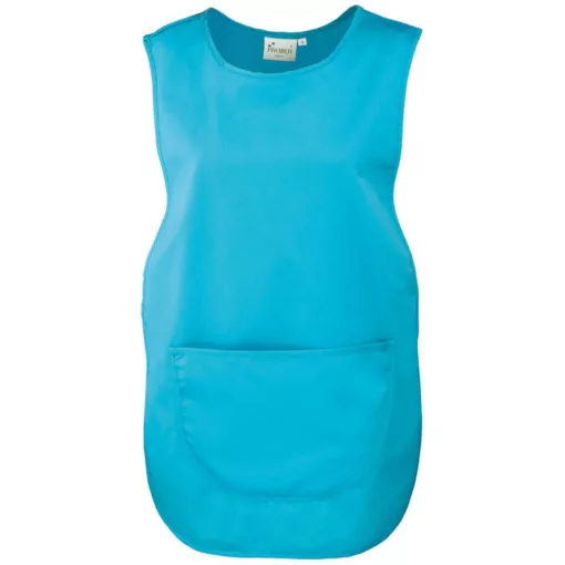 Női Premier PR171 Women S pocket Tabard -3XL, Turquoise