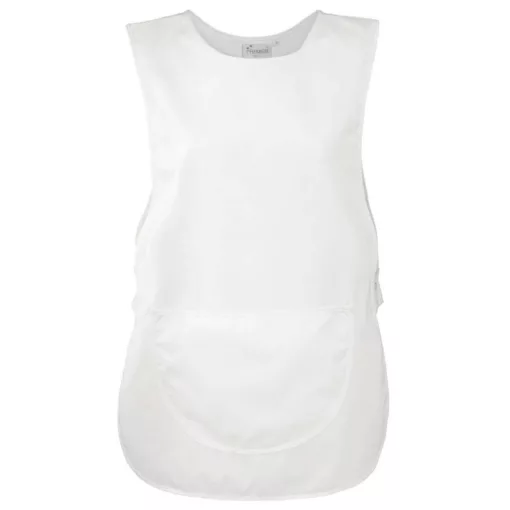 Női Premier PR171 Women S pocket Tabard -L, White