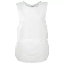 Női Premier PR171 Women S pocket Tabard -M, White