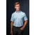   Férfi ing Premier PR236 Men’S Short Sleeve Signature Oxford Shirt -S, Silver