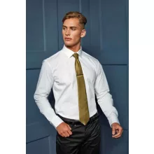 Férfi ing Premier PR244 Men S Stretch-Fit Cotton poplin Long Sleeve Shirt -L, Pale Blu