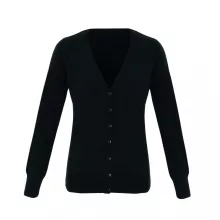 Női Premier PR402 Essential Acrylic Women S Cardigan -L, Black