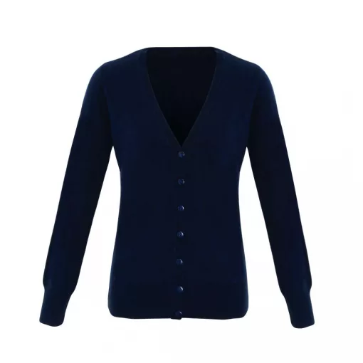 Női Premier PR402 Essential Acrylic Women S Cardigan -5XL, Navy