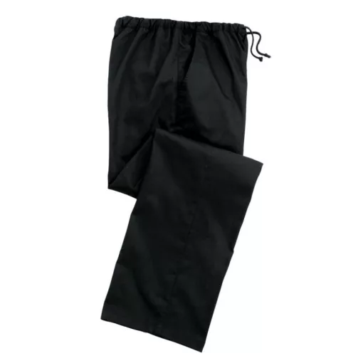 Uniszex nadrág Premier PR553 Essential Chef S Trousers -XS, Black